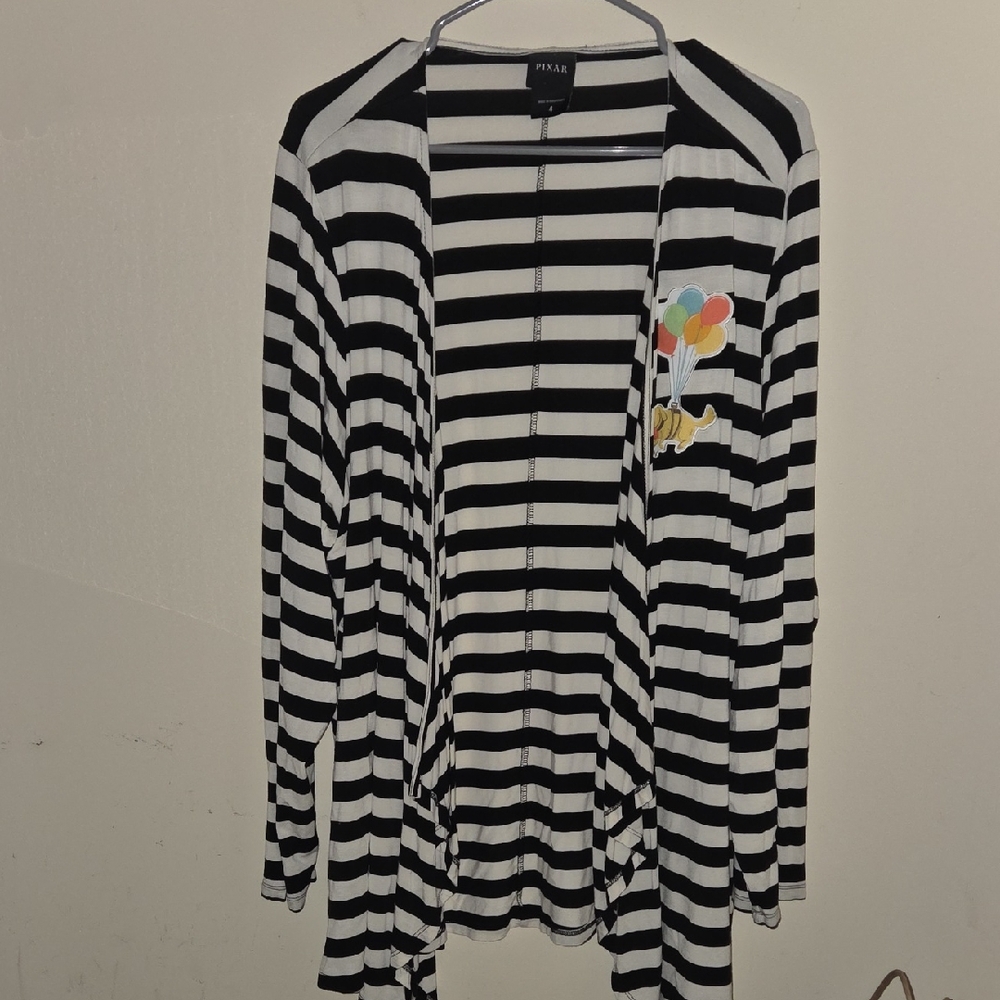 Disney Pixar Movie UP Stripped Cardigan